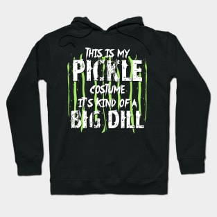 This is my pickle costume It's kind of a big dill Hoodie